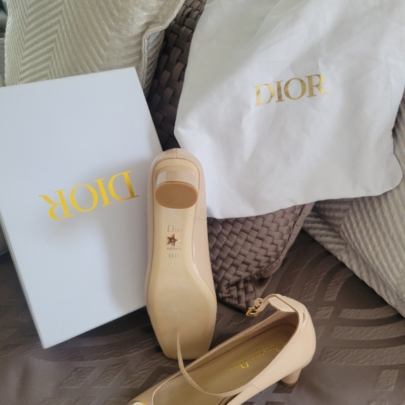 Dior dress shoes 41 tan new - Picture 1 of 4